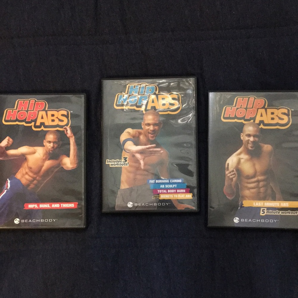 Hip Hop Abs! 3 DVDs